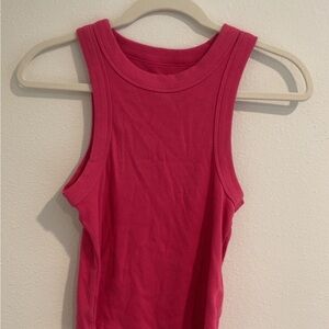 Pink Sleeveless Women's Top